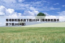 鬼魂联机版手游下载2024（鬼魂联机版手游下载2024版）