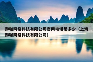 游咖网络科技有限公司官网电话是多少（上海游咖网络科技有限公司）