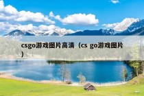 csgo游戏图片高清（cs go游戏图片）