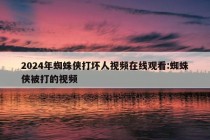 2024年蜘蛛侠打坏人视频在线观看:蜘蛛侠被打的视频