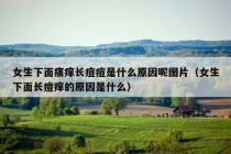 女生下面瘙痒长痘痘是什么原因呢图片（女生下面长痘痒的原因是什么）