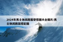 2024年男士休闲西服穿搭图大全图片:男士休闲西装搭配图