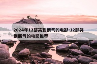 2024年12部笑到断气的电影:12部笑到断气的电影推荐