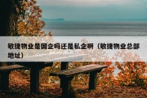 敏捷物业是国企吗还是私企啊（敏捷物业总部地址）