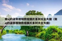 做aj的姿势视频教程图片素材大全大图（做aj的姿势视频教程图片素材大全大图）