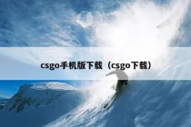 csgo手机版下载（csgo下载）