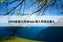 2024年双人对决app:双人对决火柴人