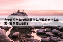 竞争冒险产生的根源是什么,可能带来什么危害（竞争冒险是指）