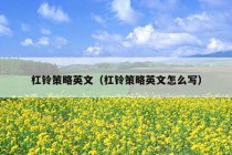 杠铃策略英文（杠铃策略英文怎么写）